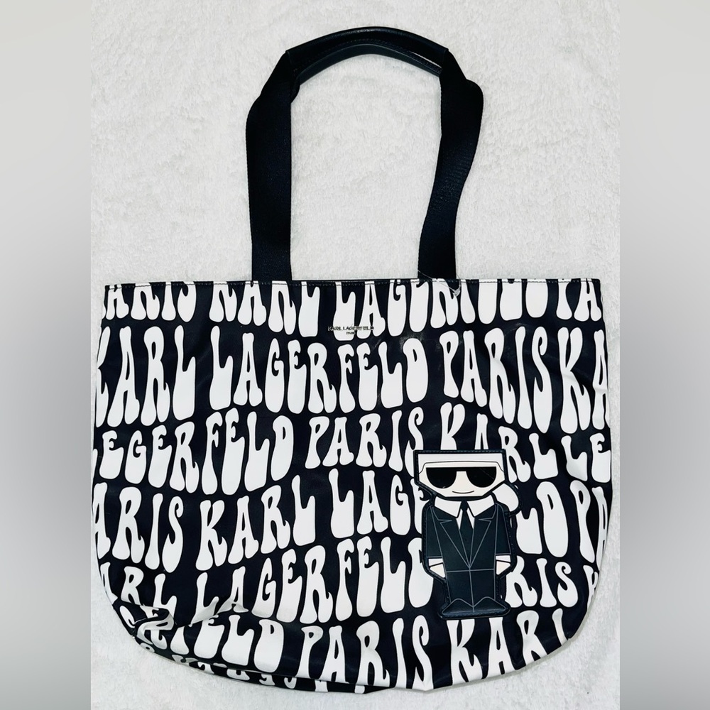 Karl Lagerfeld Large Nylon Tote